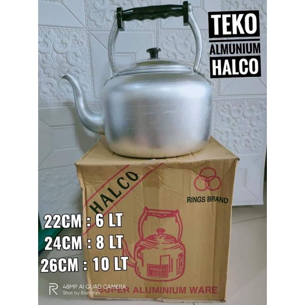 Teko Halco 26cm ( 10 liter air