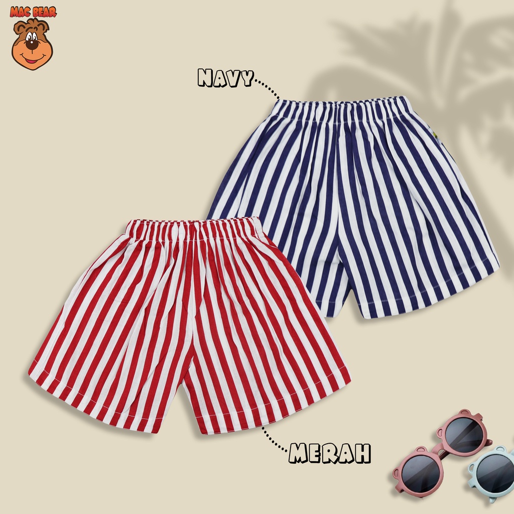 MacBee Setelan Anak Perempuan Sailor Collection Bethari Stripe Carren 6 bulan - 12 tahun-2