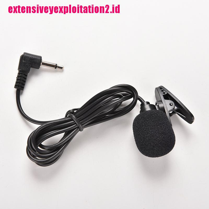 &lt; E2id &amp; &gt; Mic Lavalier Mini Dengan Jack 3.5mm Untuk PC Desktop