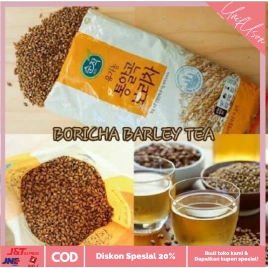 

⭐COD⭐ Korean Roasted Barley Tea - Boricha - Teh Gandum Korea 500g