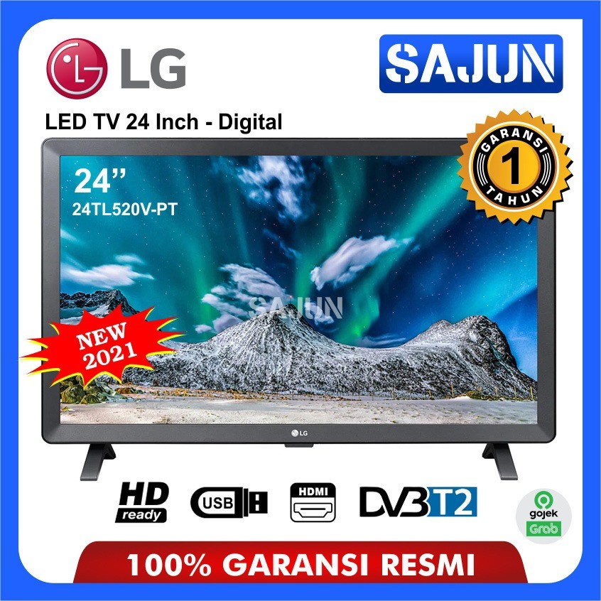 LG LED TV DIGITAL 24 Inch 24TL520V TV Monitor 23.6 - FREE BRAKCET