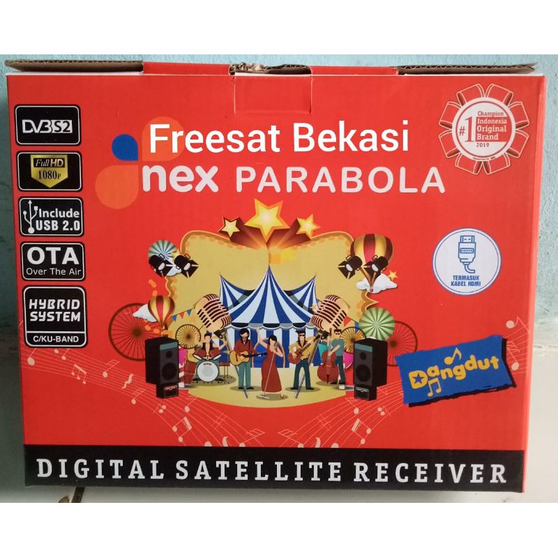 Receiver Parabola NEX PARABOLA Merah
