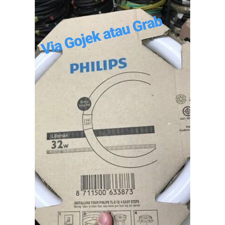 TL Ring 32 Watt Philips - TL Bulat 32 W - Neon Bulat 32 W - Lampu Neon
