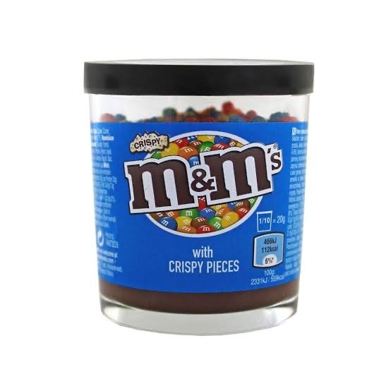 

M&M Chocolate Spread Crispy with Crispy Pieces M&M's Spread 200g Selai