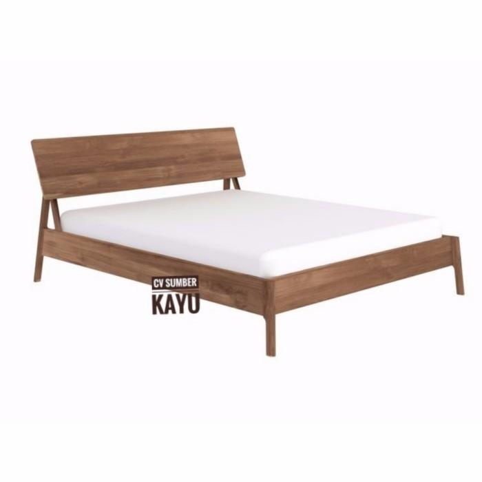 Kursi | Dipan Kayu Kamar Tidur Jati / Rangka Tempat Tidur Minimalis
