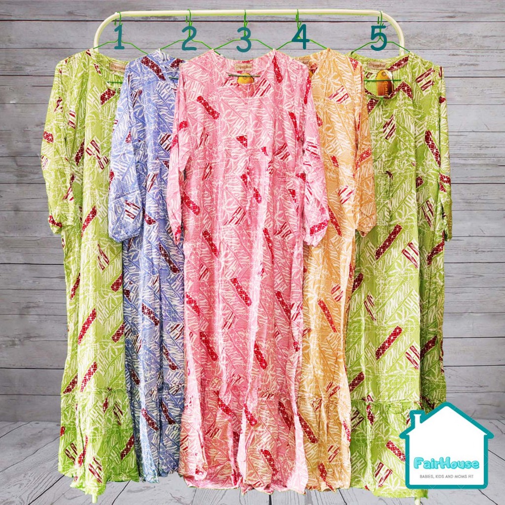 Longdress Qonita by Qonita Batik Boutique | Daster Dress Batik Pekalongan Daster Murah Hamil Menyusu