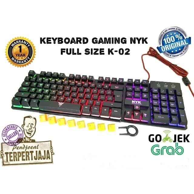 Keyboard Gaming NYK K02 / K-02 Full Size