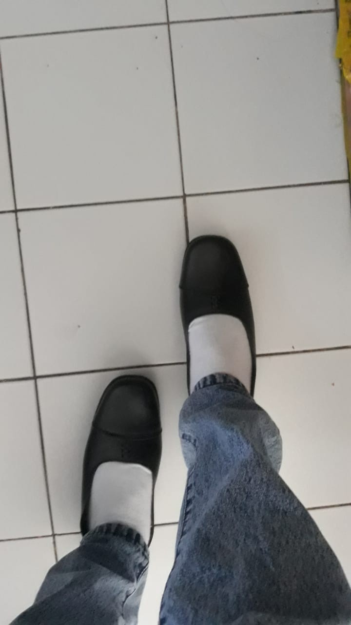 Grezy Sale! Sepatu Pantofel Wanita Zeintin Formal Bahan 100% Kulit Asli Warna Hitam Za 4522