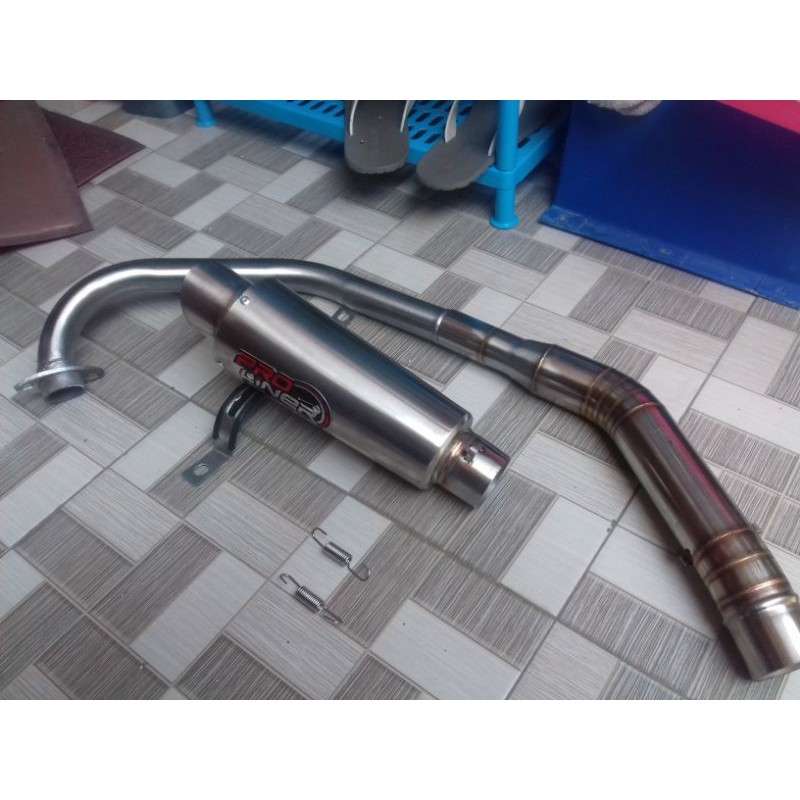 knalpot proliner Titan untuk CBR150R cb 150r Vixion r 15 v2 V3 Byson scorpion xabre dll