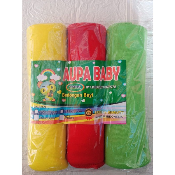 Bedong Bayi polos isi 3 pcs