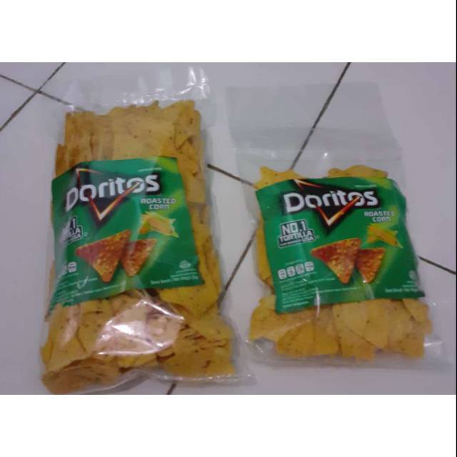 

Snack kiloan repack Doritos