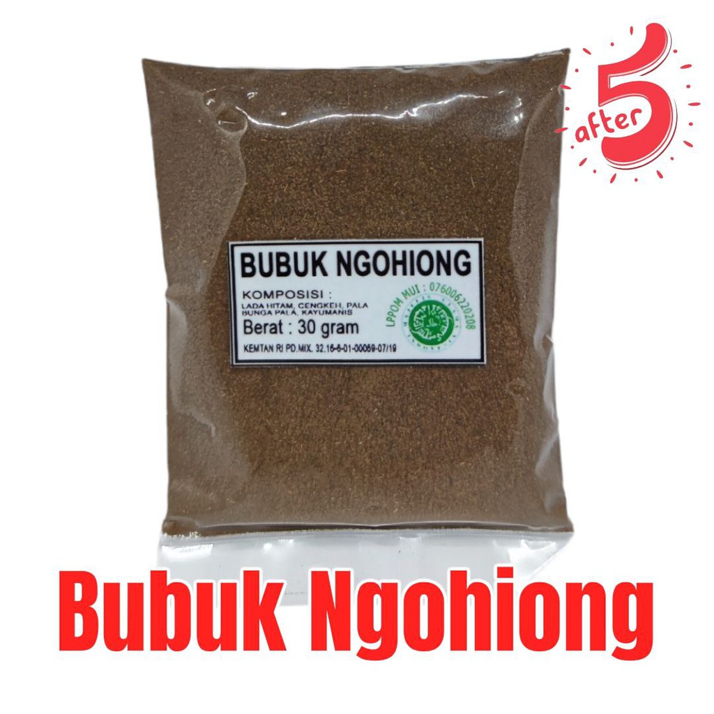 

Ngohiong / Ngo Hiong / Ground Five Spice / Ngo Hiong Bubuk 30g