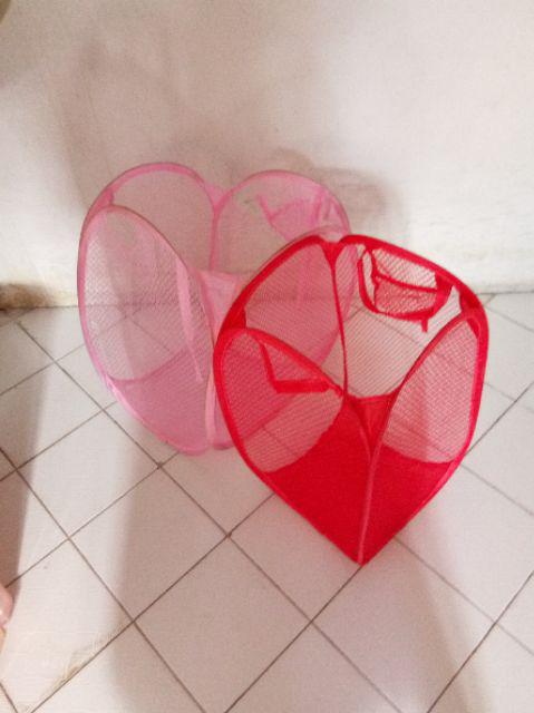 Kantong Keranjang Baju Tempat Pakaian Kotor Lipat Murah Tempat