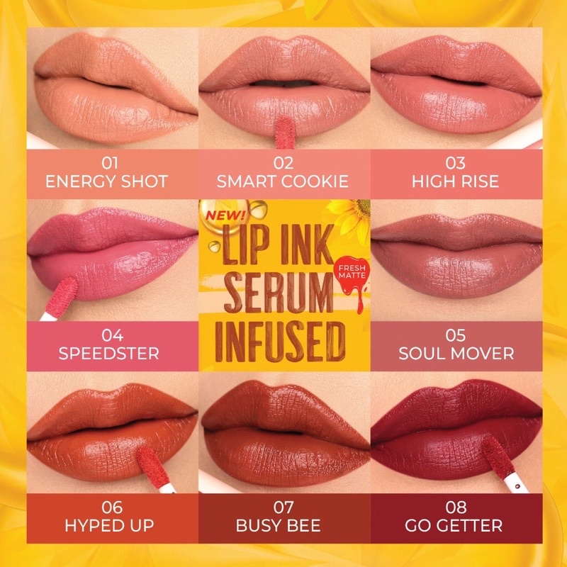 ⭐️ Beauty Expert ⭐️ Wardah Colorfit Lip Ink Serum Infused 4g - Lip Cream dengan Serum
