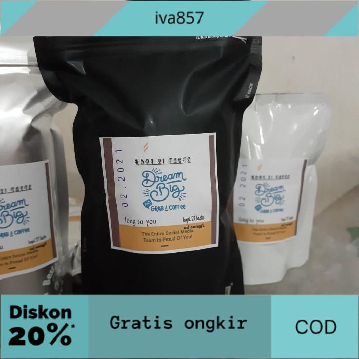 

PROMO kopi21A limited edition GRATIS ONGKIR