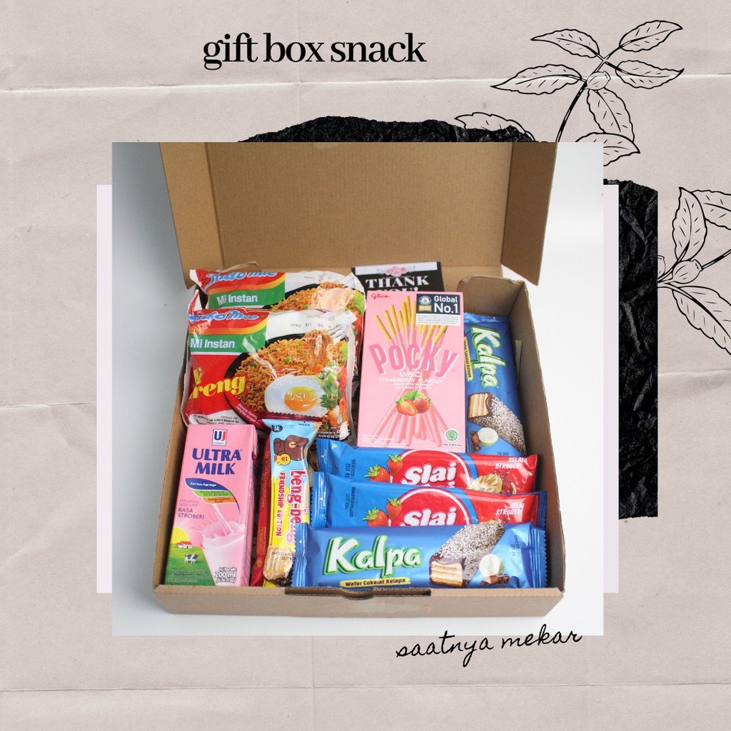 

HAMPERS SNACK MURAH PREMIUM GRADUATION/BIRTHDAY/WEDDING