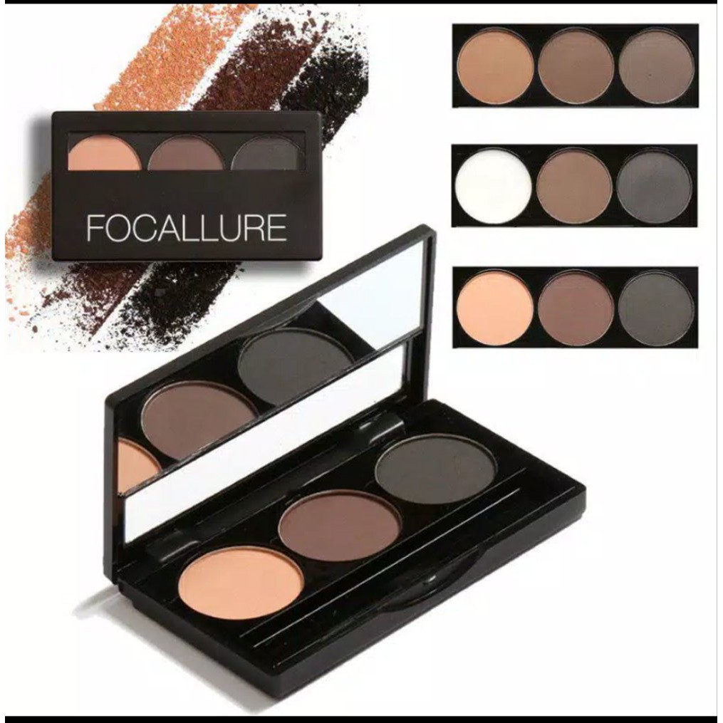 Focallure Eyebrow Powder Eye Brow Palette FA-04 FA04 FA 04