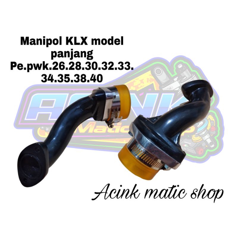 Manipol Manifold Intake Manipol KLX 150 es2 Karbu PE.PWK 26.28.30.32.33.34.35.38.40