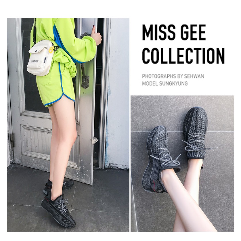 Swopply SHS032 Sepatu Sneakers Olahraga OOTD Wanita Ulzzang Korea Style Woman Sport Fashion Shoes