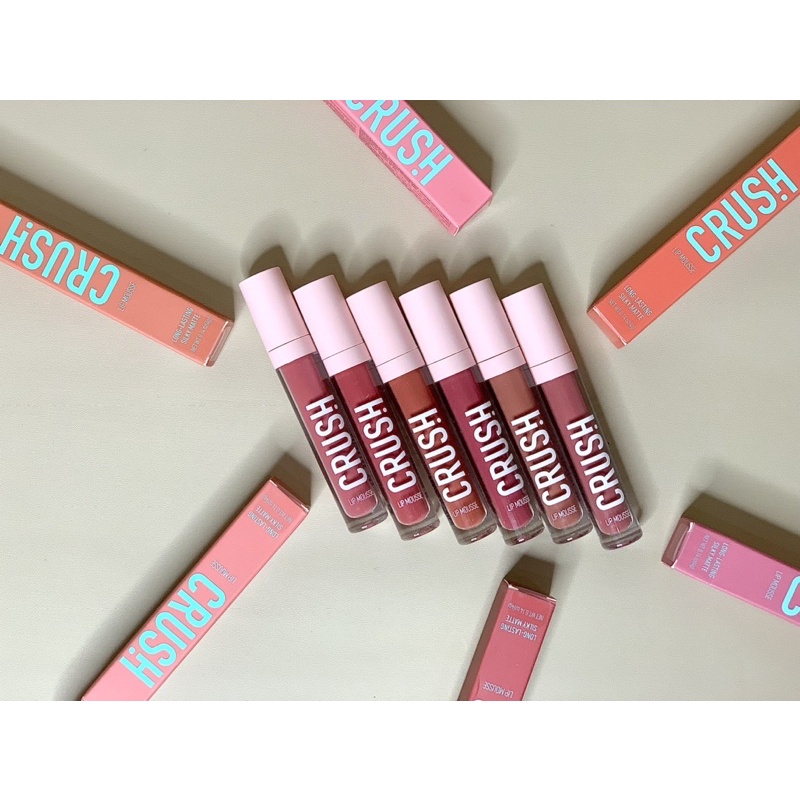 MINISO Crush Lip Mousse Long Lasting Silky Matte Original