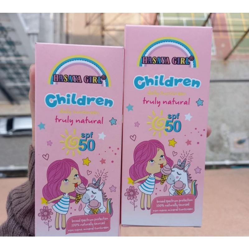 ❤G.A.SHOP❤ HASAYA GIRLS SUNSCREEN CHILDREN SPF 50