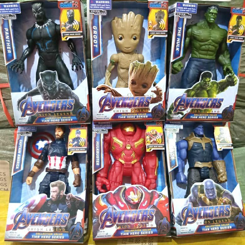 Figure Marvel Avengers End Game Titan Hero Tech With Music
