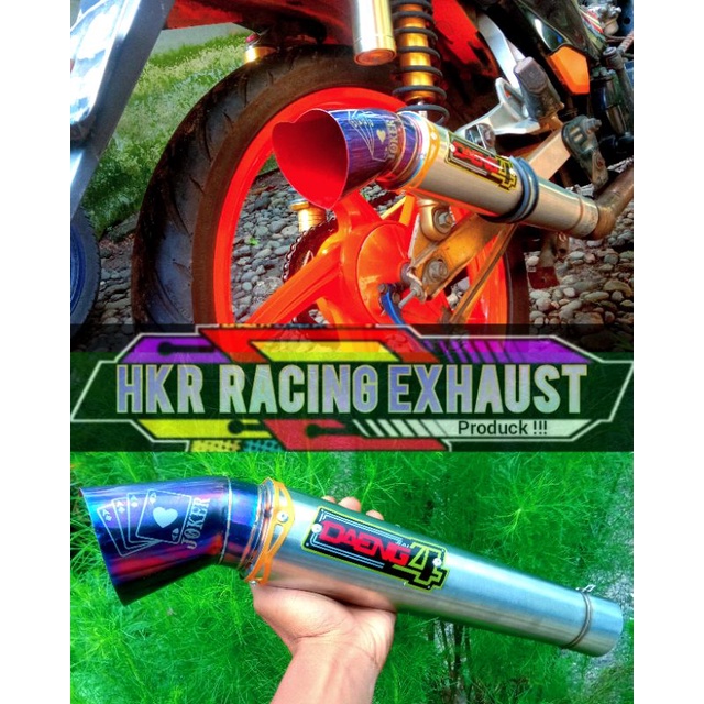 Silencer knalpot daeng Corong love inlet 50/51mm