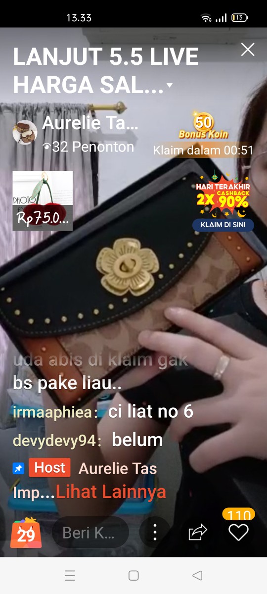 Link Pemesanan Khusus Live Shopee