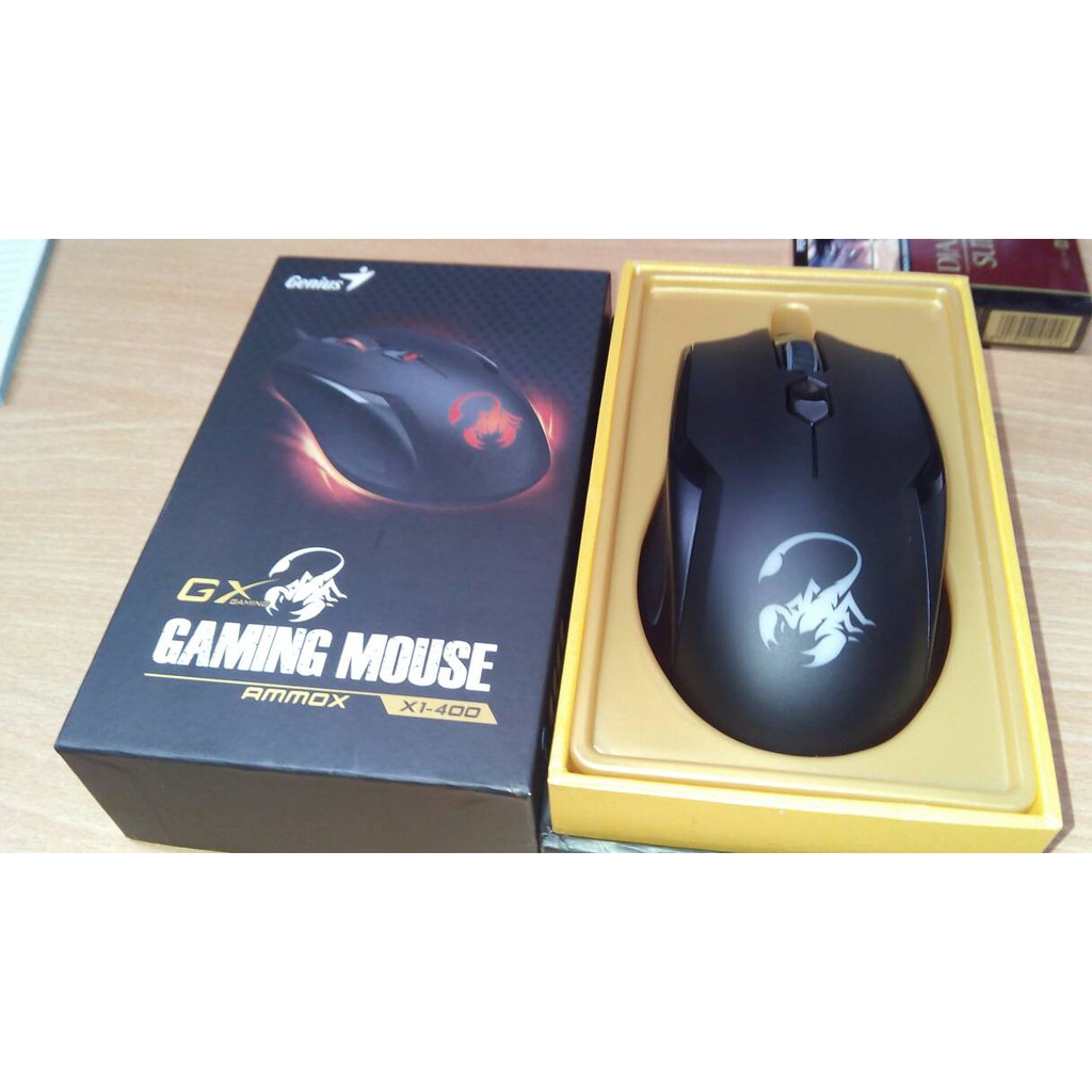 Mouse Genius GX Gaming ammox X1-400