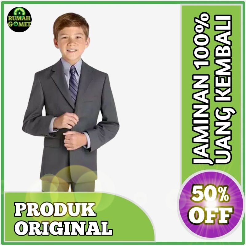 Setelan Jas Anak Slimfit / Jas Blazer Anak Premium / Jas Anak Model Slimfit usia 2-13th
