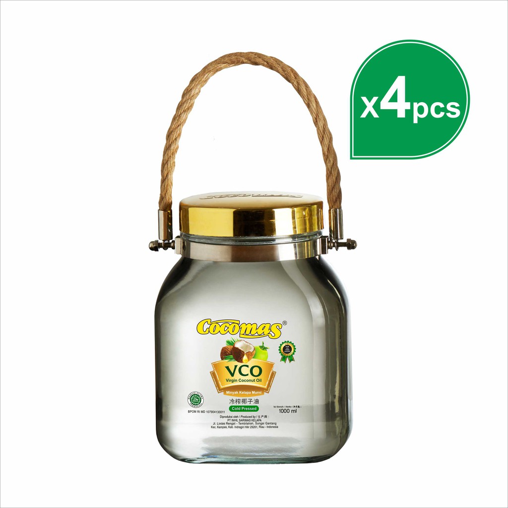 Cocomas VCO 1000 ml (4 Pcs)