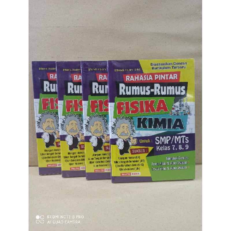 RAHASIA RUMUS-RUMUS FISIKA KIMIA UNTUK SMP KELAS 7, 8, 9