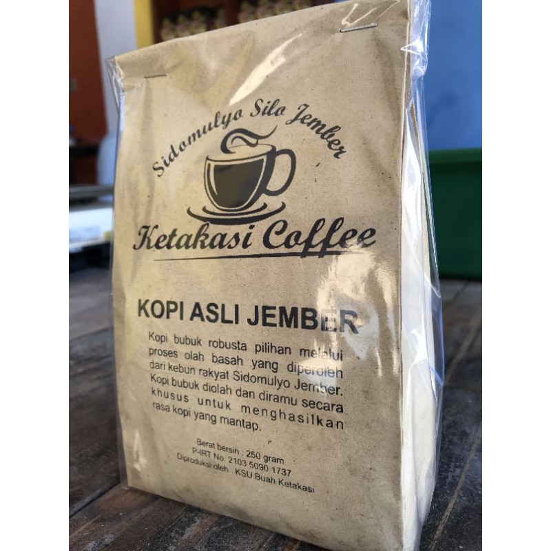 

Kopi Ketakasi Jember 200 gram