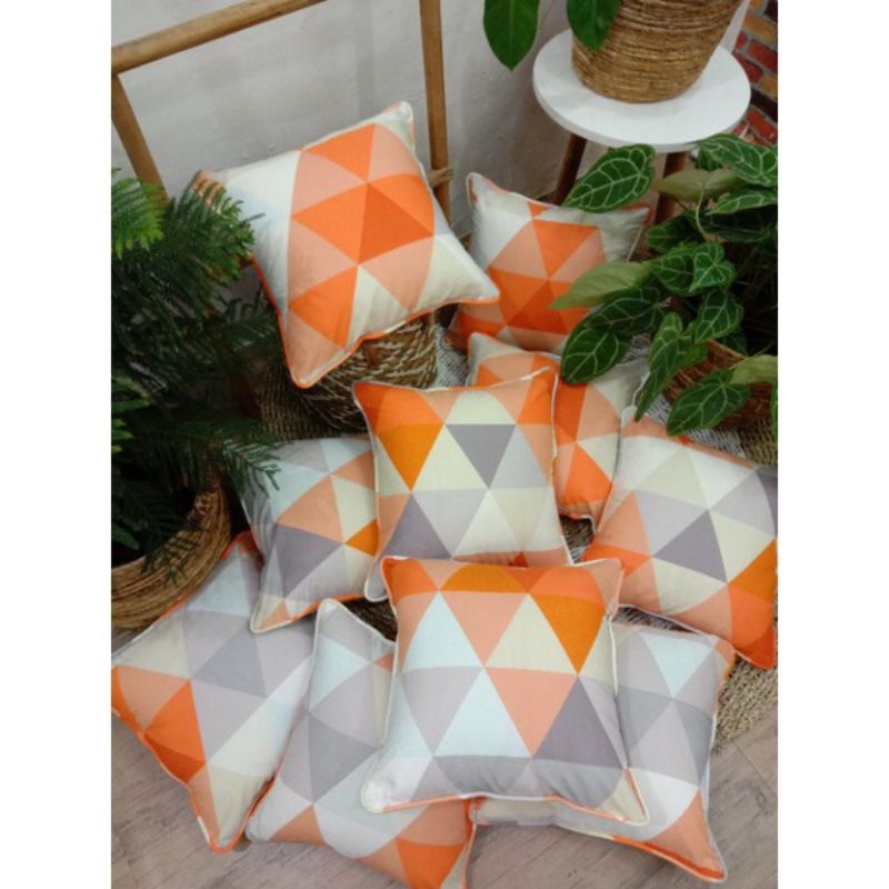 Sarung Bantal sofa 40x40 set bantal sarung