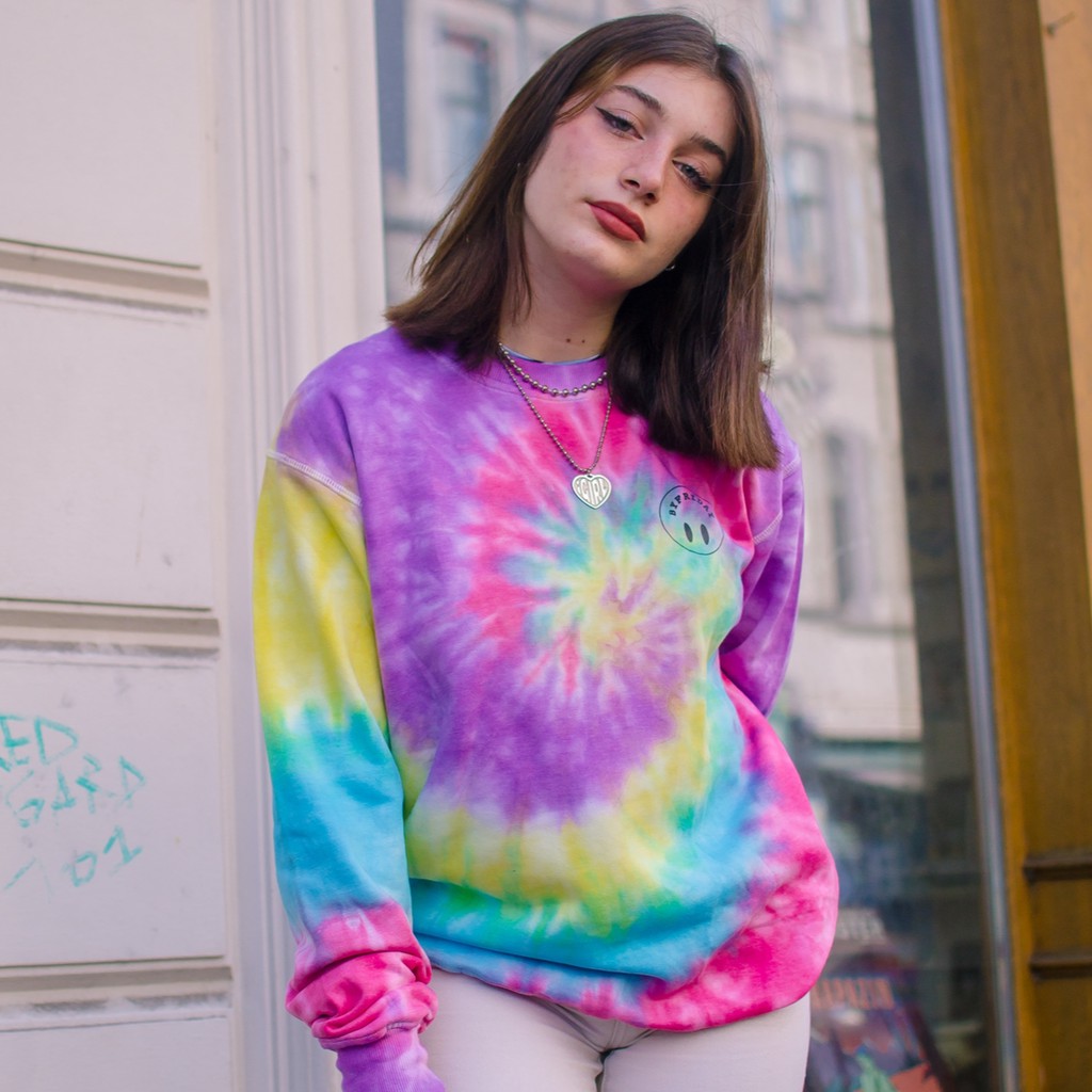 Ali3n Tie Dye Crewneck