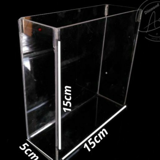 soliter foto cupang akrilik15x5x15