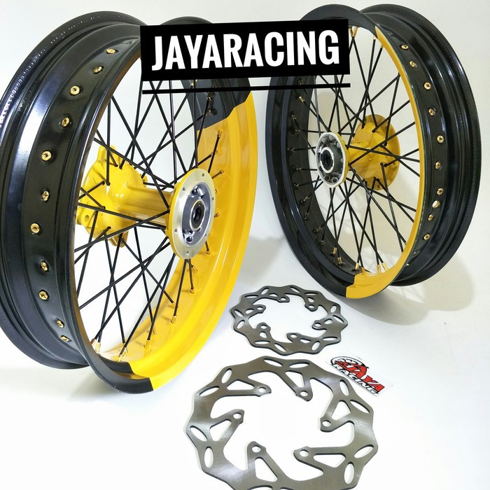 Velg supermoto 17 350 300 CRF 150 bisa reg warna