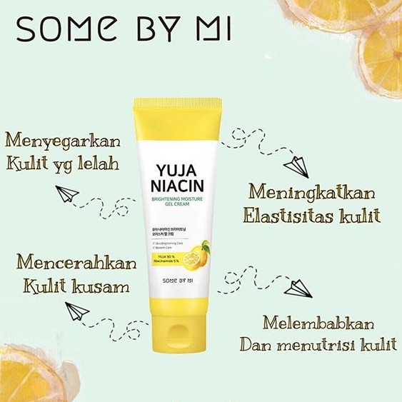 Some By Mi - Yuja Niacin Brightening Moisture Gel Cream 100ml