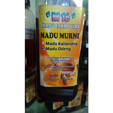 

Madu Odeng Murni M16 Terlaris Berkhasiat Tinggi