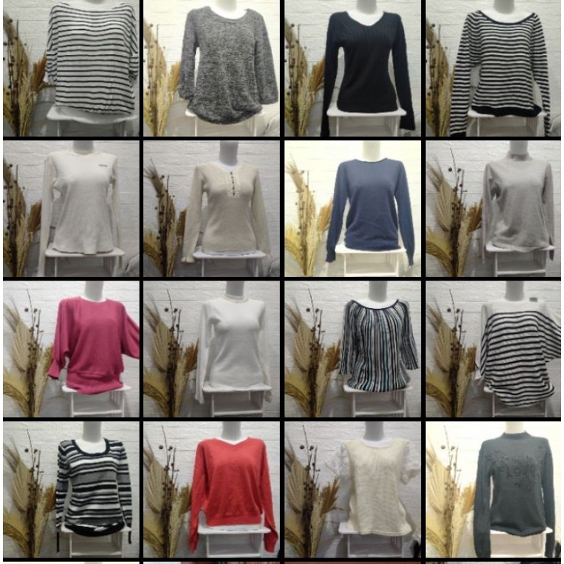 paket usaha rajut knitwear 5 pcs