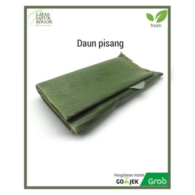 

daun pisang kepok