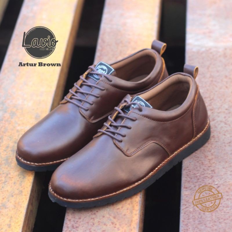 SEPATU BOOTS KLASIK PRIA FORMAL ORIGINAL LAVIO ARTUR COWOK