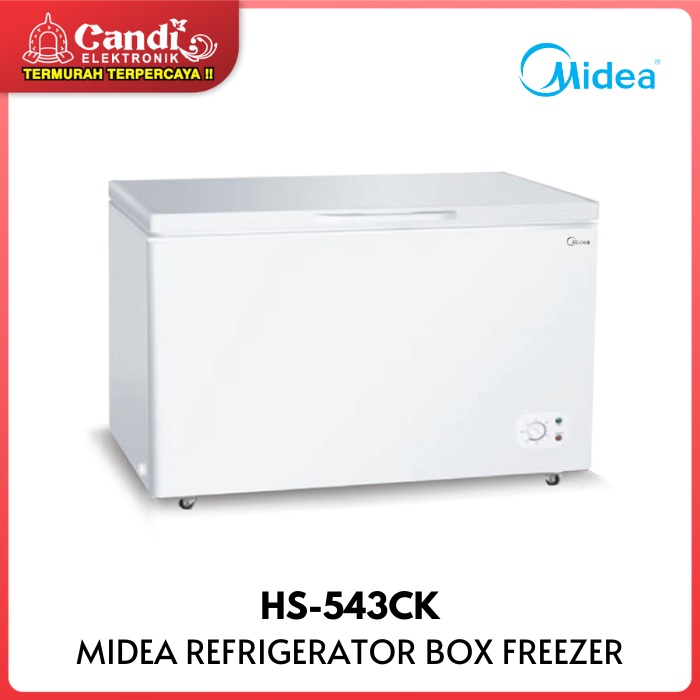 MIDEA Chest Box Freezer 418 Liter  HS-543CK