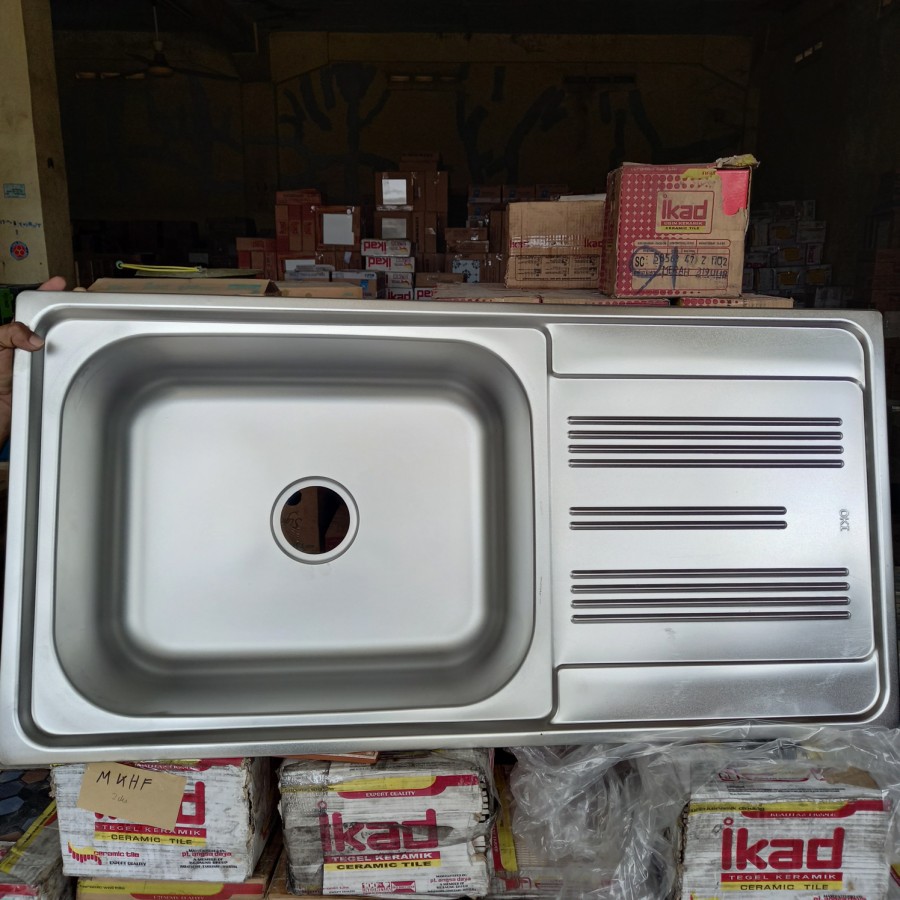 Jual SINK CUCI PIRING-BAK CUCI PIRING FULL STAINLESS STEEL DALAM SAYAP ...