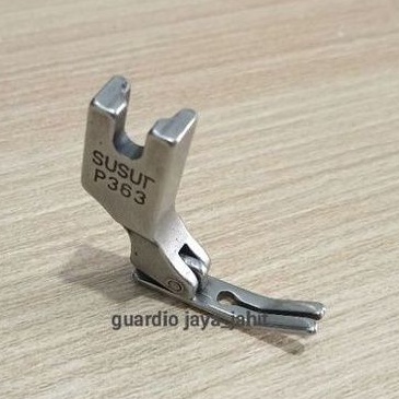 P363 1/2 Baja Sepatu Sleting Mesin Jahit - Zipper Presser Foot High Speed industrial