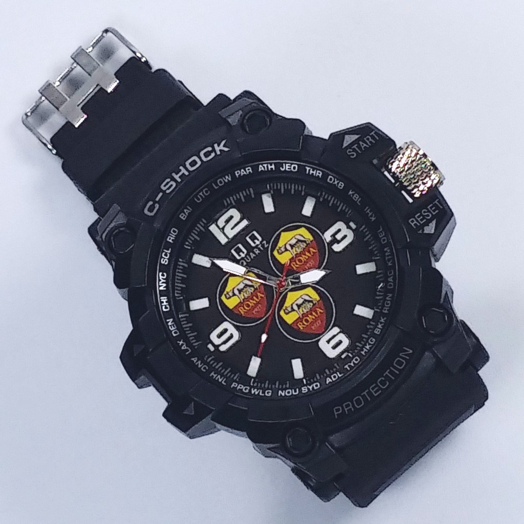 [GOKIL] JAM TANGAN AS ROMA SPORT OUTDOOR