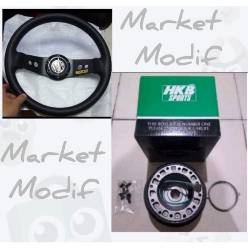 Paket Stir Racing + Bosskit Mobil Granmax Grandmax Fullset