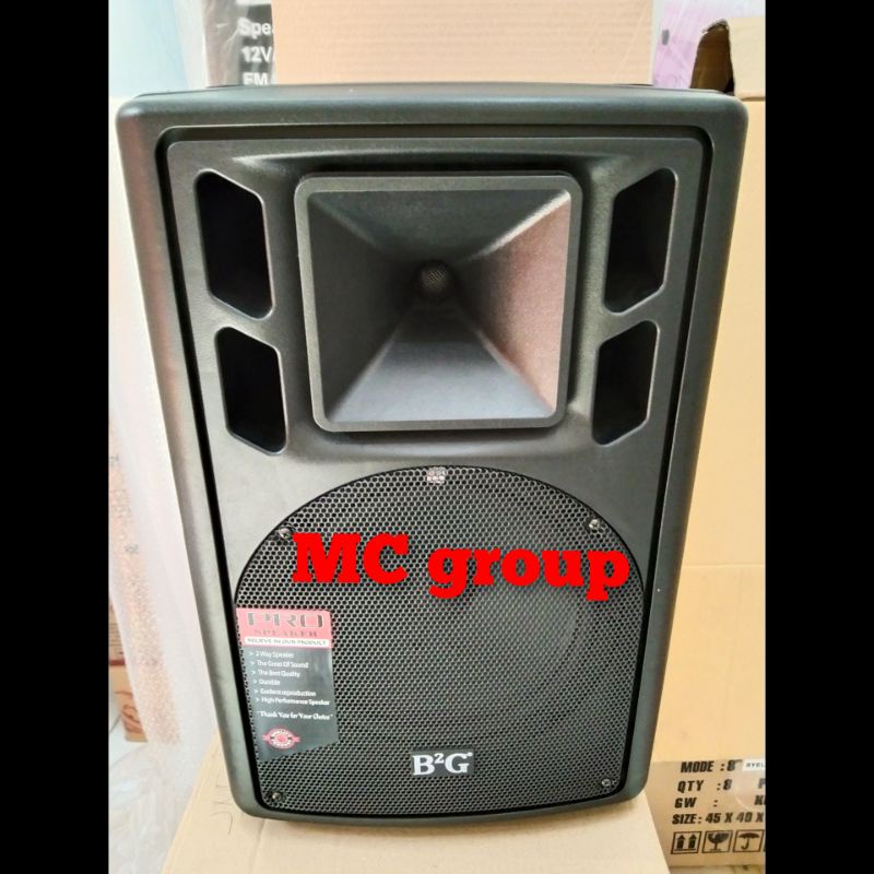 Speaker pasif B2G box fiber 10 inch model HUPER IMPORT
