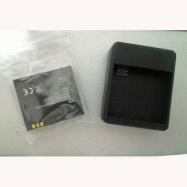 Paket Baterai [ORI] + Charger Adapter [OEM] Xiaomi Yi Action Camera