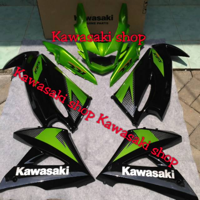 Fering fairing sayap ninja rr new hijau 2014 set